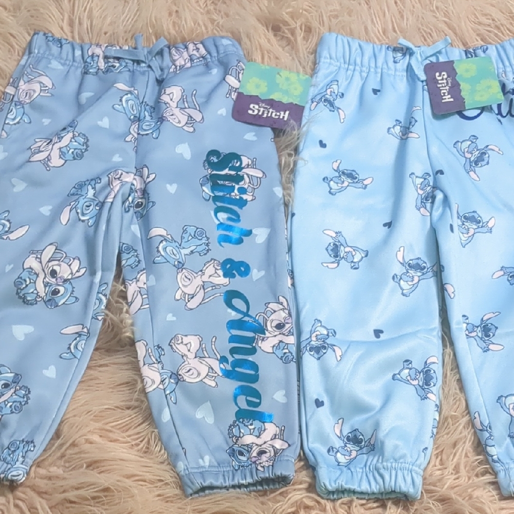 Stitch & Angel Blue Pajama Pants